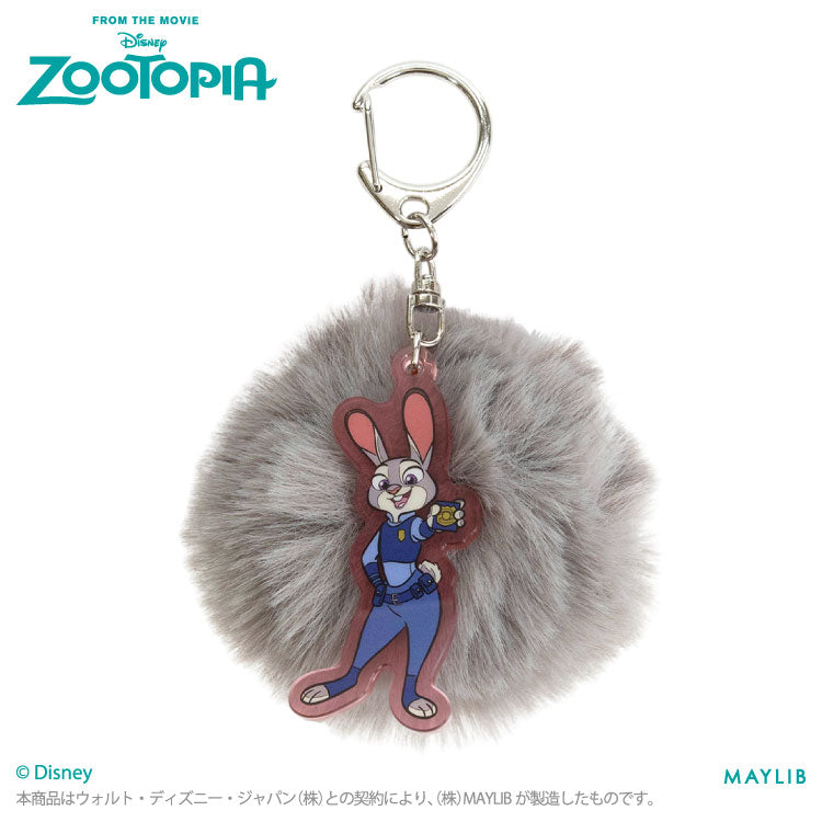 ズートピア 尻尾付きアクリルキーホルダー