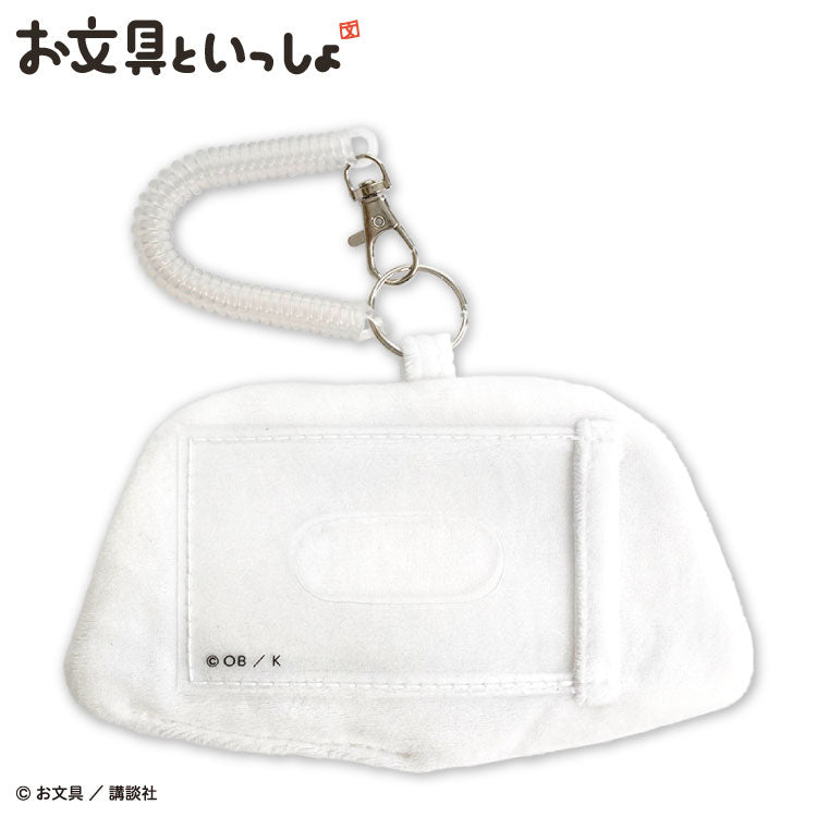 お文具といっしょ コラボ ダイカットパスケース