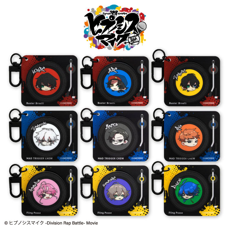 予約販売】ヒプノシスマイク コラボ ランダムDJ風アクリルキーホルダー