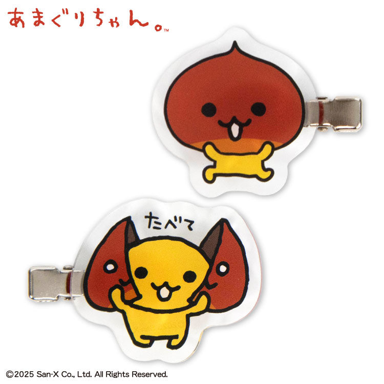 【予約販売】あまぐりちゃん コラボ アクリル前髪クリップ