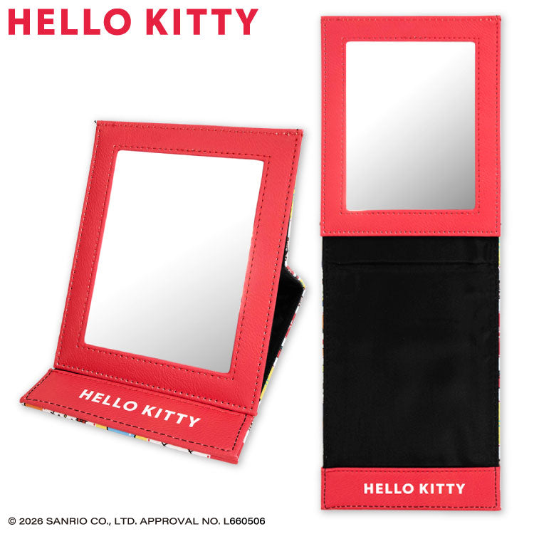 【予約販売】ハローキティ&タイニーチャム 折り畳みミラー