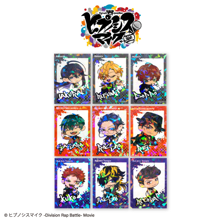 4月再入荷分】ヒプノシスマイク コラボ ランダムステッカー(クリア) 第