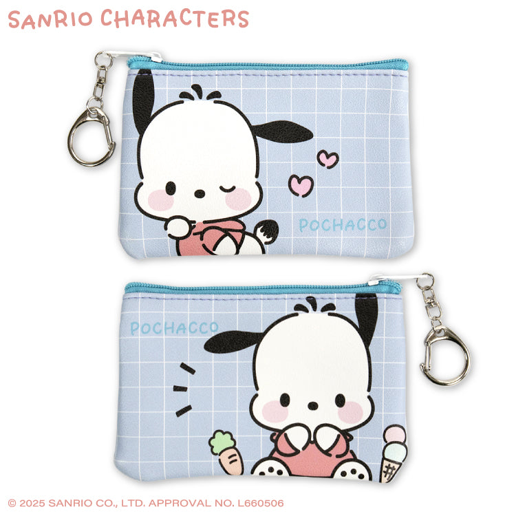 サンリオキャラクターズ ゆるっとシンプル ミニフラットポーチ