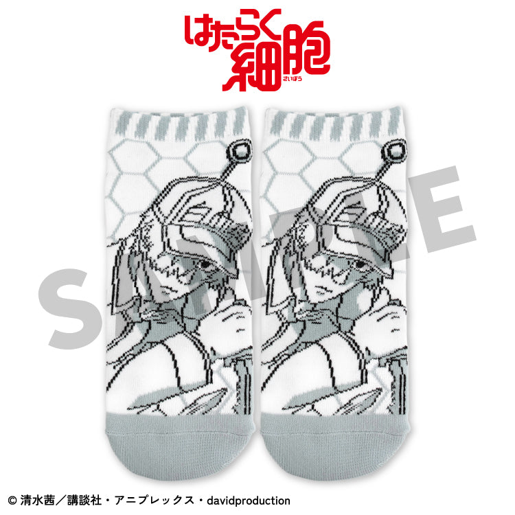 【予約販売】はたらく細胞 コラボ アンクルソックス