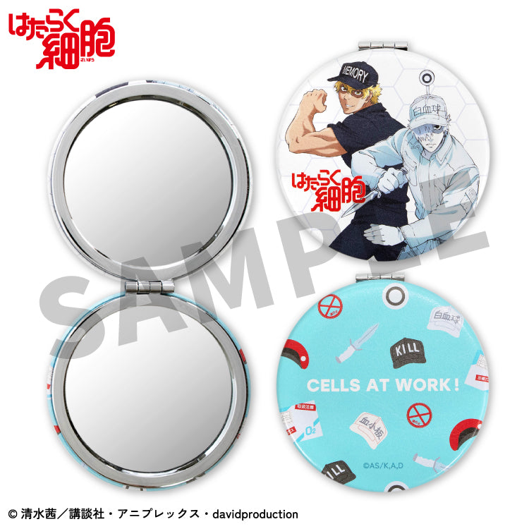 【予約販売】はたらく細胞 コラボ コンパクトミラー