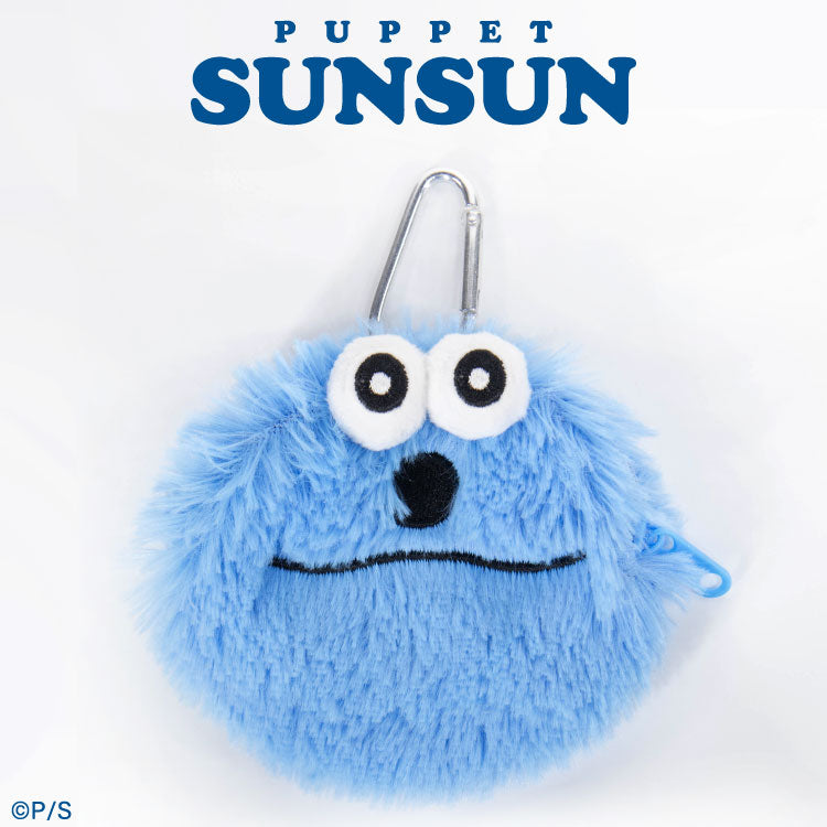 パペットスンスン コラボ ダイカットポーチ