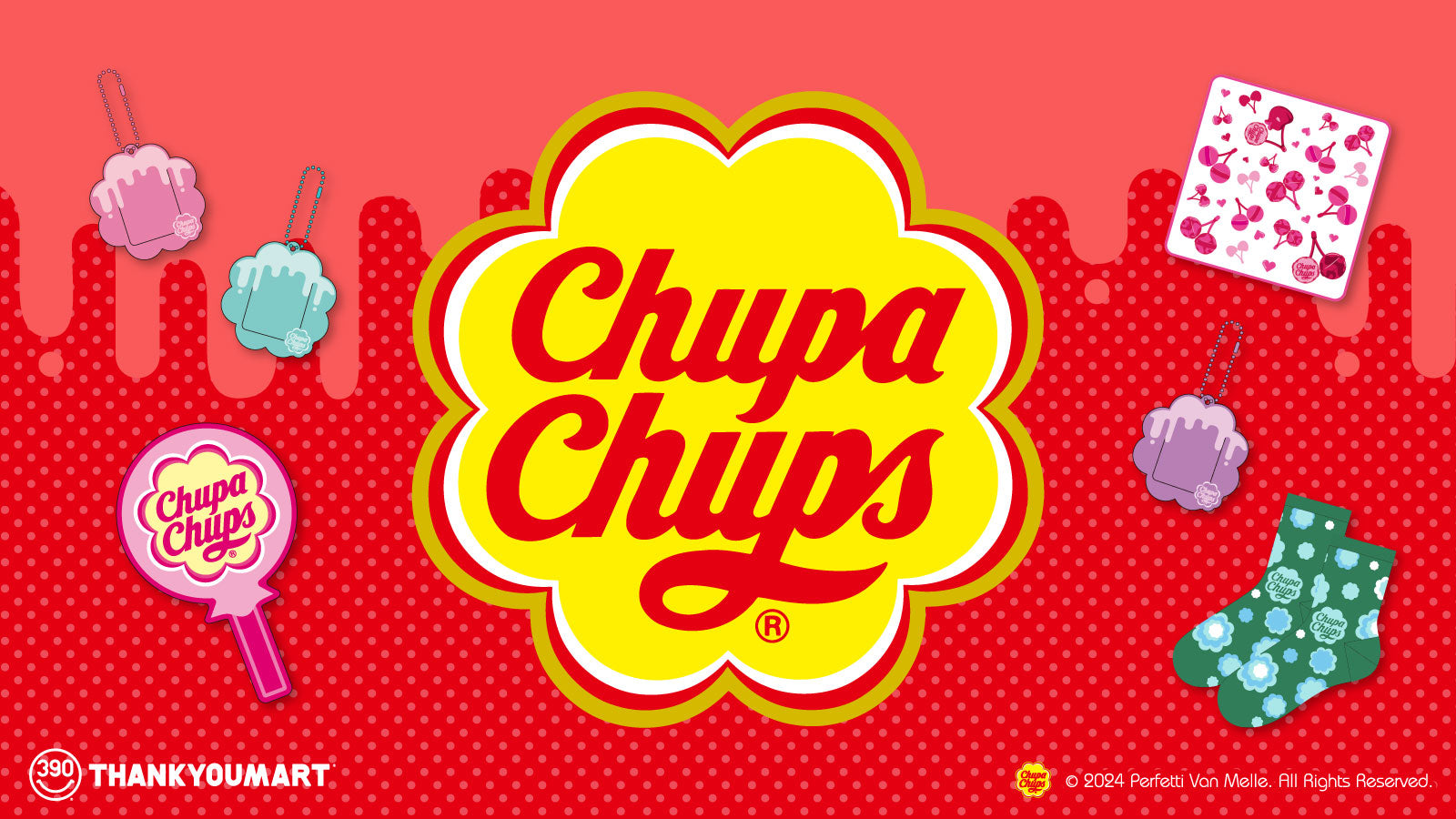 チュッパチャプス」とのコラボ雑貨が新発売！ – サンキューマート