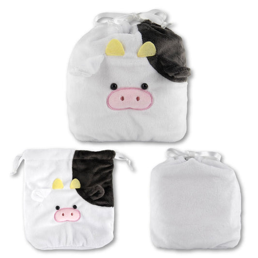 オリジナルアニマルふわふわ巾着