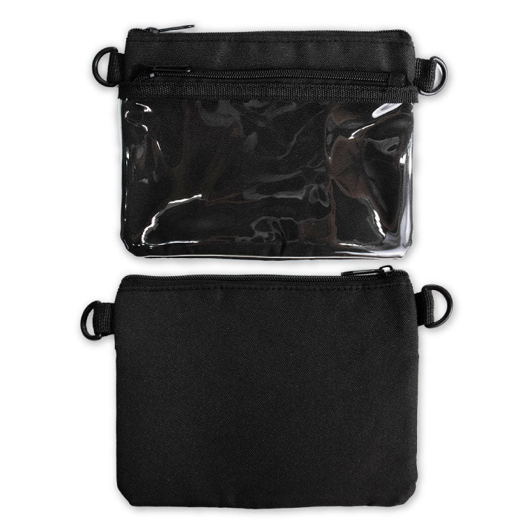 クリアポケットショルダーバッグ