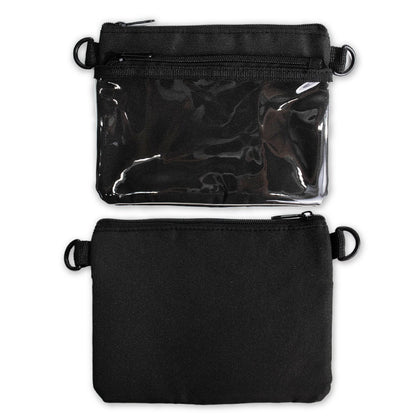クリアポケットショルダーバッグ