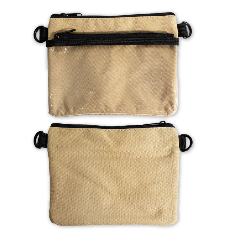 クリアポケットショルダーバッグ