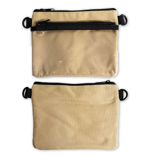 クリアポケットショルダーバッグ