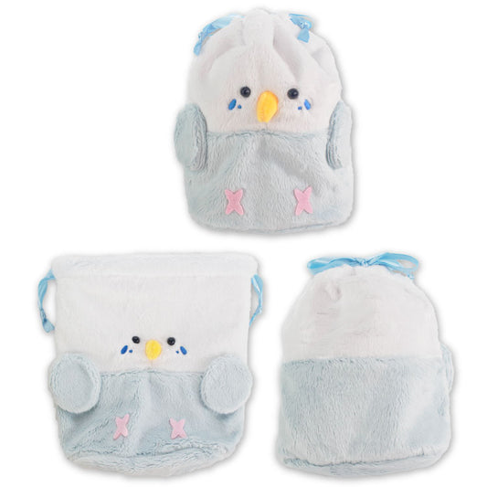 アニマルふわふわ巾着