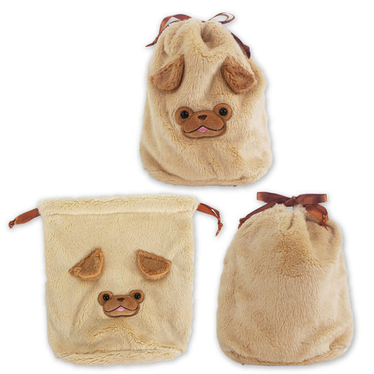 アニマルふわふわ巾着
