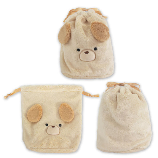 アニマルふわふわ巾着