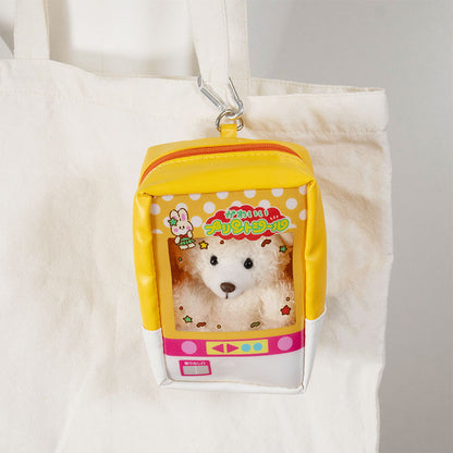 ぬいぐるみポーチ あの頃のプリ機