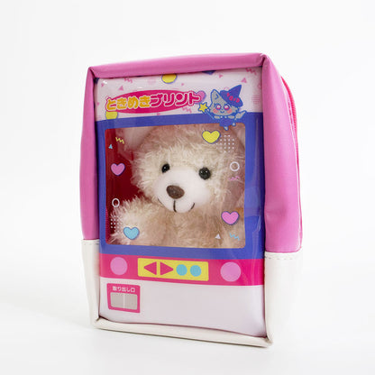 ぬいぐるみポーチ あの頃のプリ機