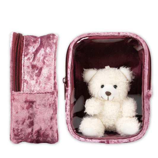 ぬいぐるみポーチ ベロア