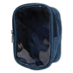 ぬいぐるみポーチ デニム