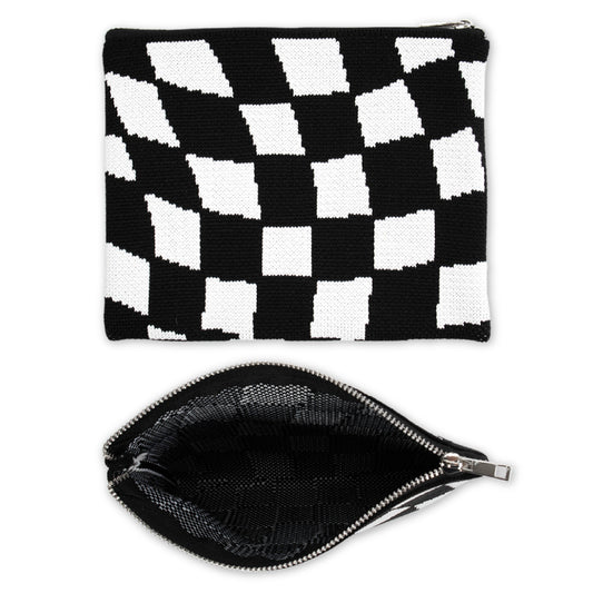 ニットフラットポーチ