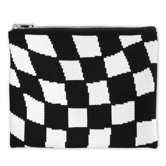 ニットフラットポーチ