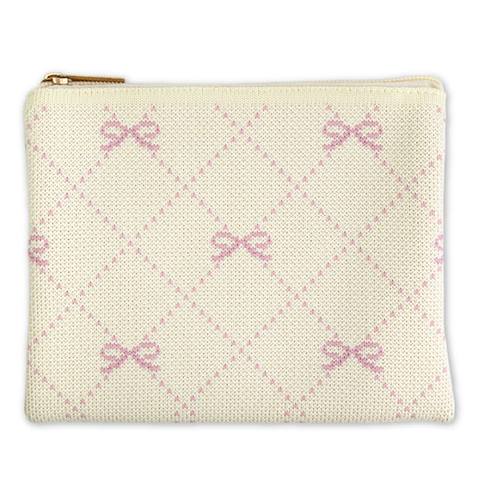 ニットフラットポーチ