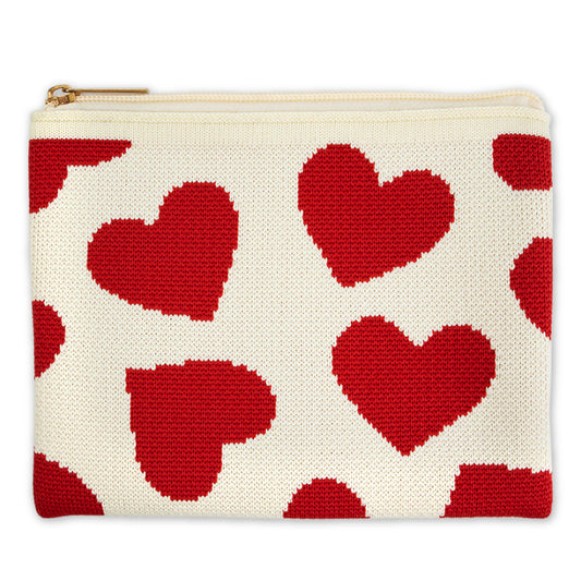 ニットフラットポーチ