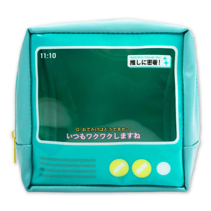 テレビ型ぬいぐるみポーチ