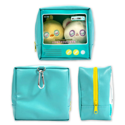 テレビ型ぬいぐるみポーチ