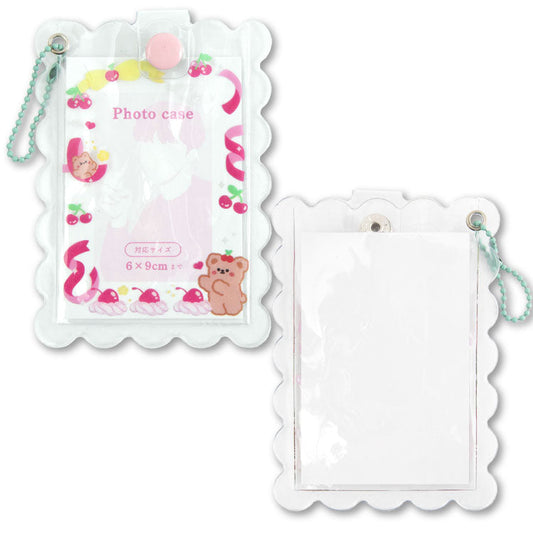 クリアモコモコトレカケース