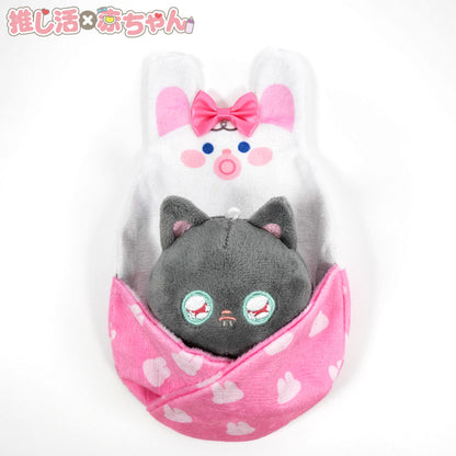 推し活×赤ちゃん ぬいぐるみ用おくるみ