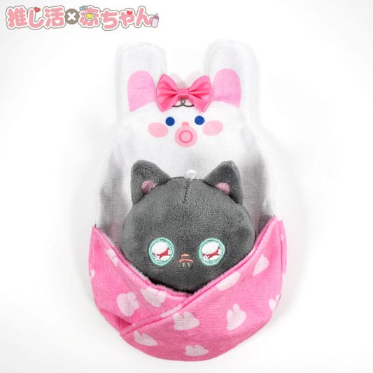 推し活×赤ちゃん ぬいぐるみ用おくるみ