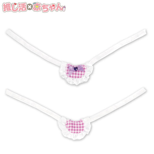推し活×赤ちゃん ぬいぐるみ用よだれかけ