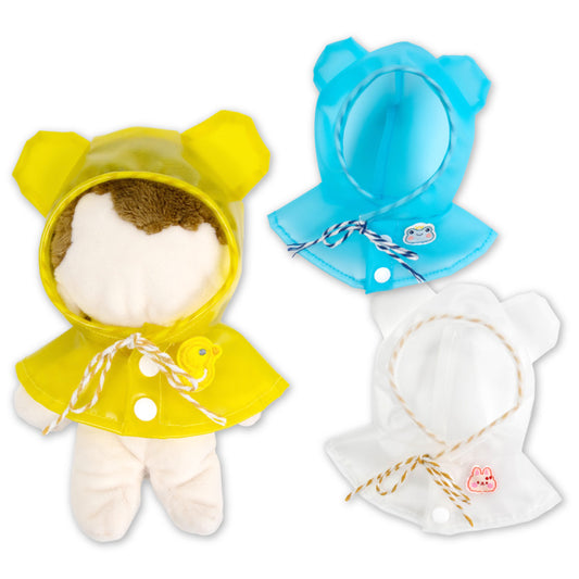 ぬいぐるみ用レインポンチョ