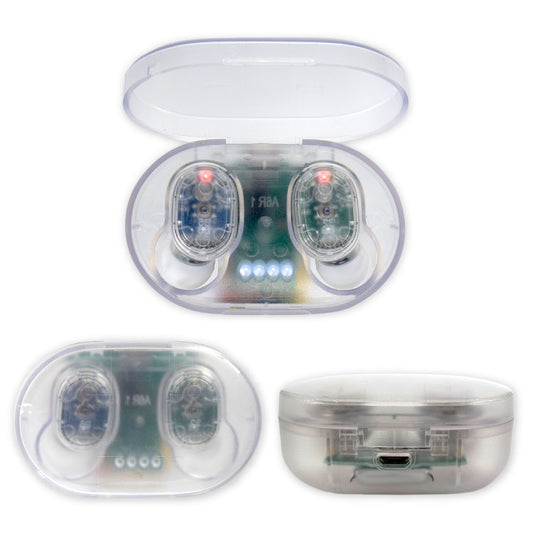 カナル型クリアワイヤレスイヤホン