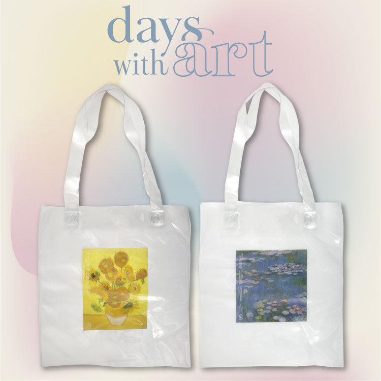 クラシカルガーリー days with art PVCトートバッグ