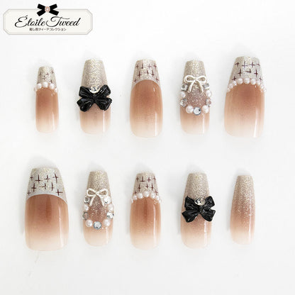 推し活ツイードコレクション ネイルチップ