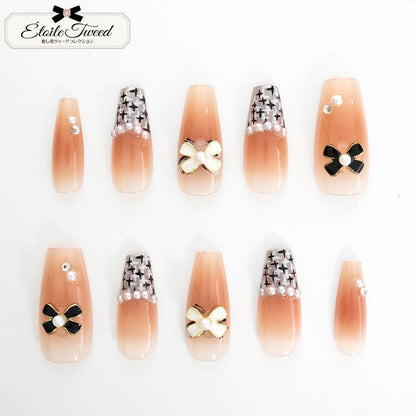 推し活ツイードコレクション ネイルチップ