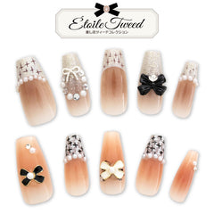 推し活ツイードコレクション ネイルチップ