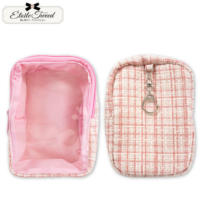 推し活ツイードコレクション ぬいぐるみポーチ