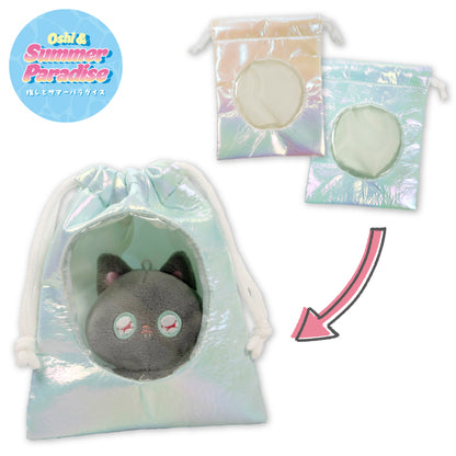 【予約販売】推しとサマーパラダイス ぬいぐるみ用巾着