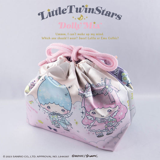 LittleTwinStars DollyMix コラボ ランチ巾着