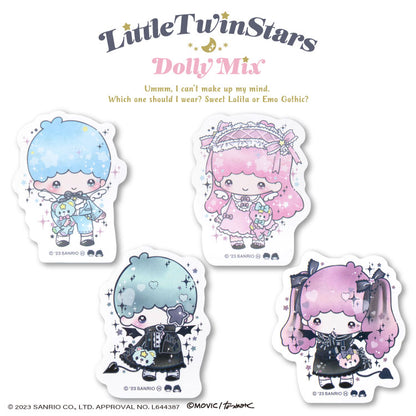 LittleTwinStars DollyMix コラボ ステッカー