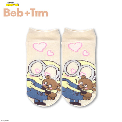 MINIONS Bob+Tim コラボ ソックス