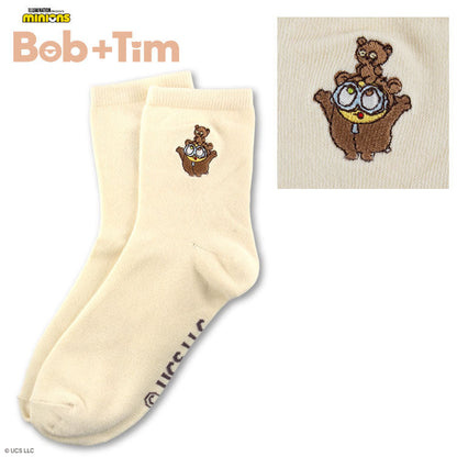 MINIONS Bob+Tim コラボ ソックス