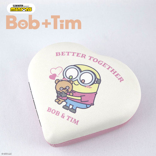 MINIONS Bob+Tim コラボ ハート型小物ケース