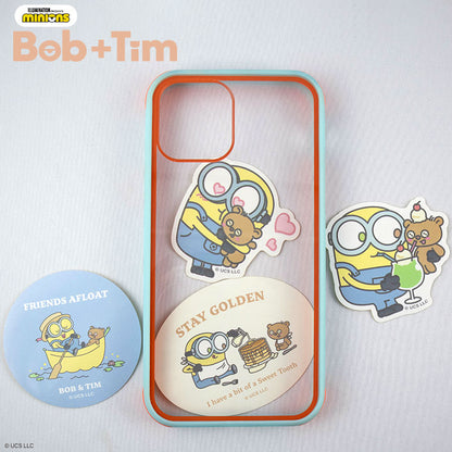 MINIONS Bob+Tim コラボ ステッカー