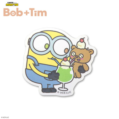 MINIONS Bob+Tim コラボ ステッカー