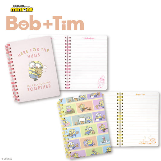 MINIONS Bob+Tim コラボ A6リングノート