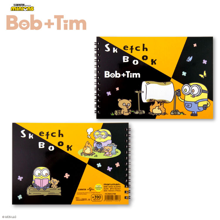 MINIONS Bob+Tim コラボ スケッチブック